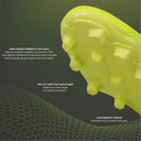 Nivia Carbonite 7.0 Kids Sunny Lime Football Stud