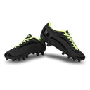 Airstrike Kids Black Football Shoes