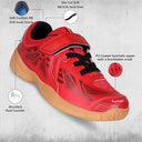 Appeal 3.0 Kids Badminton Shoe -Red/Black