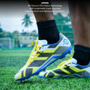 Nivia Dagger Football Studs White Blue