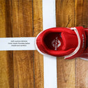 Nivia HY-Court 3.0 Badminton Shoes For Kids -Red