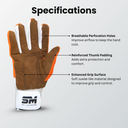 NOVA SM Academy Wicket Keeping Inner Glove
