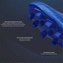 NIVIA Carbonite 7.0 Kids Mid Blue Football Studs