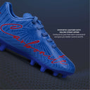 NIVIA Carbonite 7.0 Kids Mid Blue Football Studs