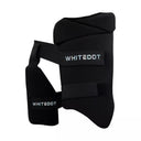 Whitedot Cricket Double Thigh Guard - Black