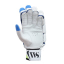 Whitedot Falcon Cricket Batting Gloves - White and Blue