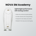 NOVA SM Academy Wicket Keeping Pads