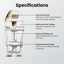 NOVA SM Academy Wicket Keeping Pads