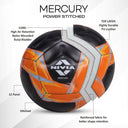 Mercury Football -Black Orange