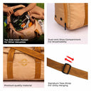 Nivia Blend Gym Duffle Bag -Beige