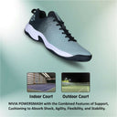 Power Smash Tennis Shoes -Dove Grey