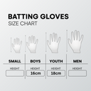 NOVA SM Academy Batting Gloves