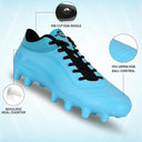 Airstrike Kids Sky Blue Football Shoes