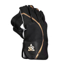 Whitedot Summer Wicket Keeping Gloves - Black Gold