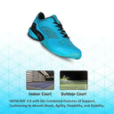 Ray 3.0 Tennis Shoes -Turquoise/Black