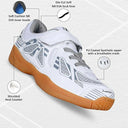 Appeal 3.0 Kids Badminton Shoe -White/Grey