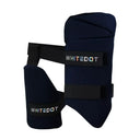 Whitedot Cricket Double Thigh Guard - Blue