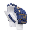 Whitedot Quetzal Players Cricket Batting Gloves - Navy Blue Gold