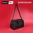 Nivia Blend Gym Duffle Bag Black