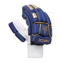 Whitedot Quetzal Players Cricket Batting Gloves - Navy Blue Gold