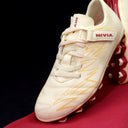 Encounter 11 Kids Double Cream Football Studs