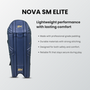 NOVA SM Elite Cricket Wicket Keeping Pads