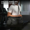 Nivia Blend Gym Duffle Bag Black