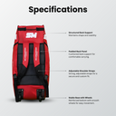 NOVA SM Elite Cricket Kit Bag with Wheels