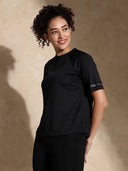 Traqfit Raglan Tee Black