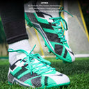 Nivia Dagger Football Studs White Grey