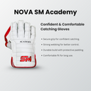 NOVA SM Academy Wicket Keeping Glove -Youth