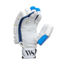 Whitedot Falcon Cricket Batting Gloves - White and Blue